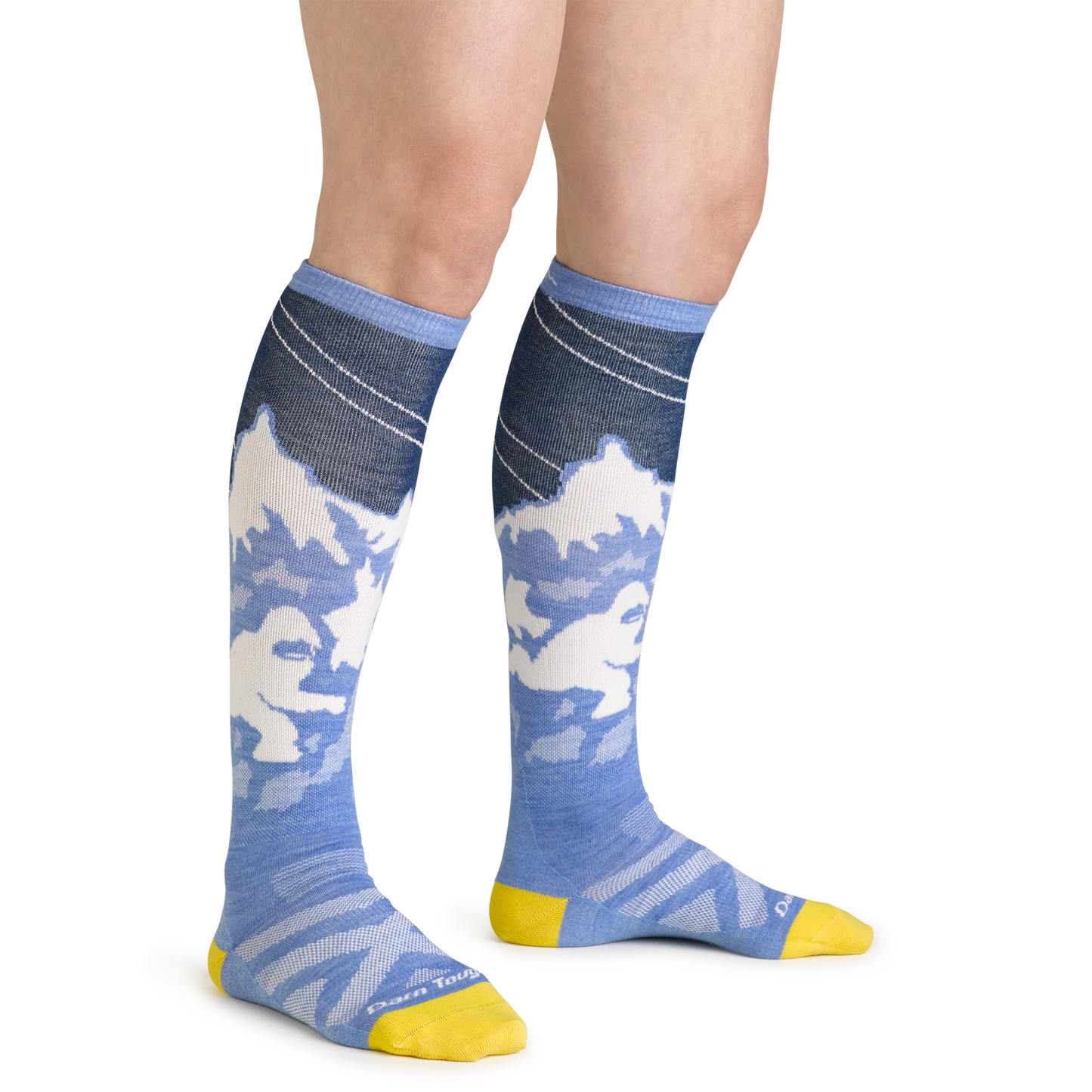 Darn Tough Women's Yeti Over-the-Calf Lightweight Ski & Snowboard Socks