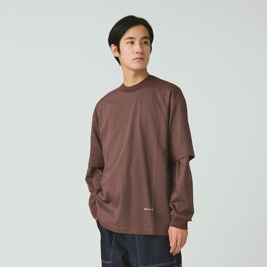 Snow Peak Organic Cotton Mercerized Border T-Shirt