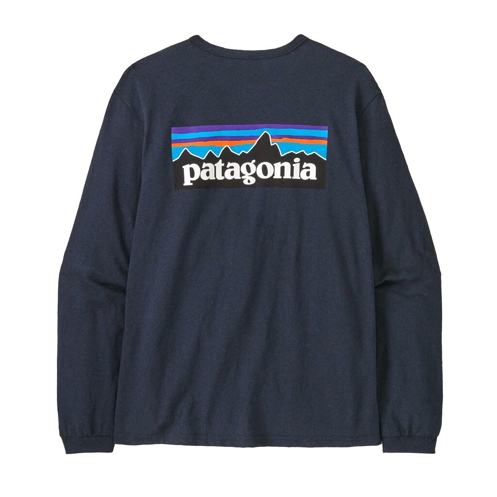 Patagonia Women's Long-Sleeved P-6 Logo Responsibili-Tee