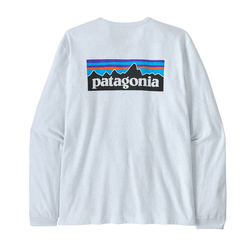 Patagonia Women's Long-Sleeved P-6 Logo Responsibili-Tee
