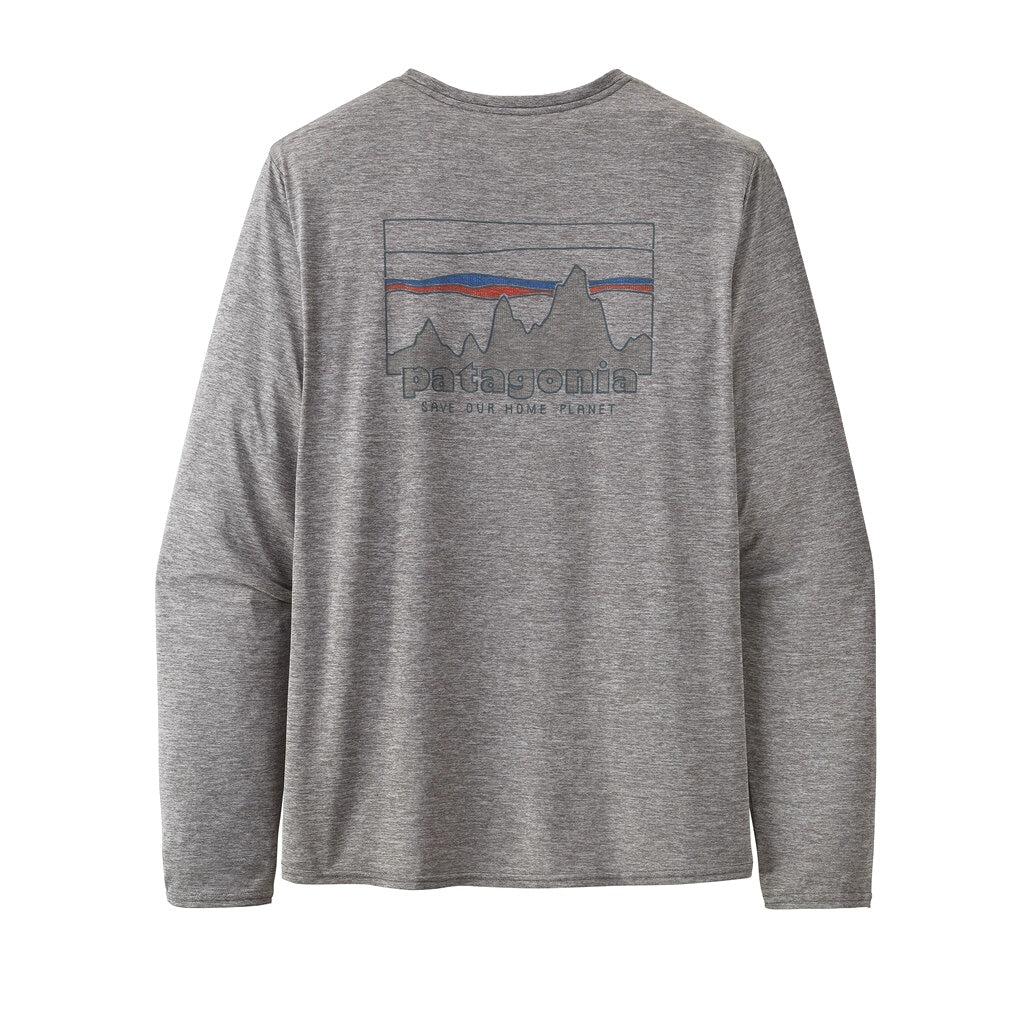 Patagonia Men's Long-Sleeved Capilene Cool Daily Graphic Shirt