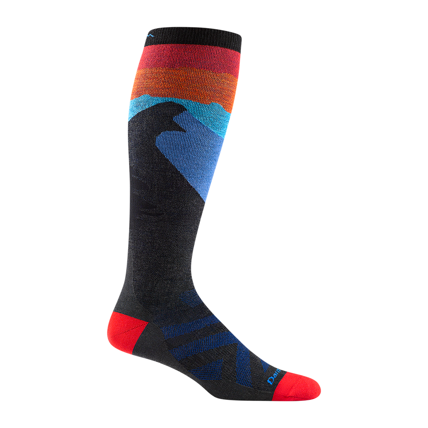 Darn Tough Men's Solstice Over-the-Calf Lightweight Ski & Snowboard Socks