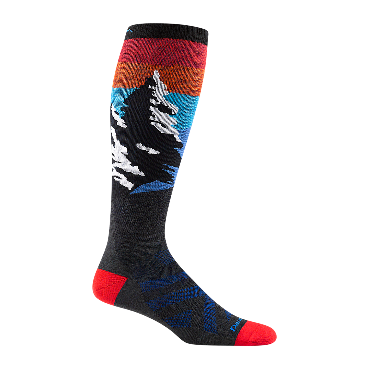 Darn Tough Men's Solstice Over-the-Calf Lightweight Ski & Snowboard Socks
