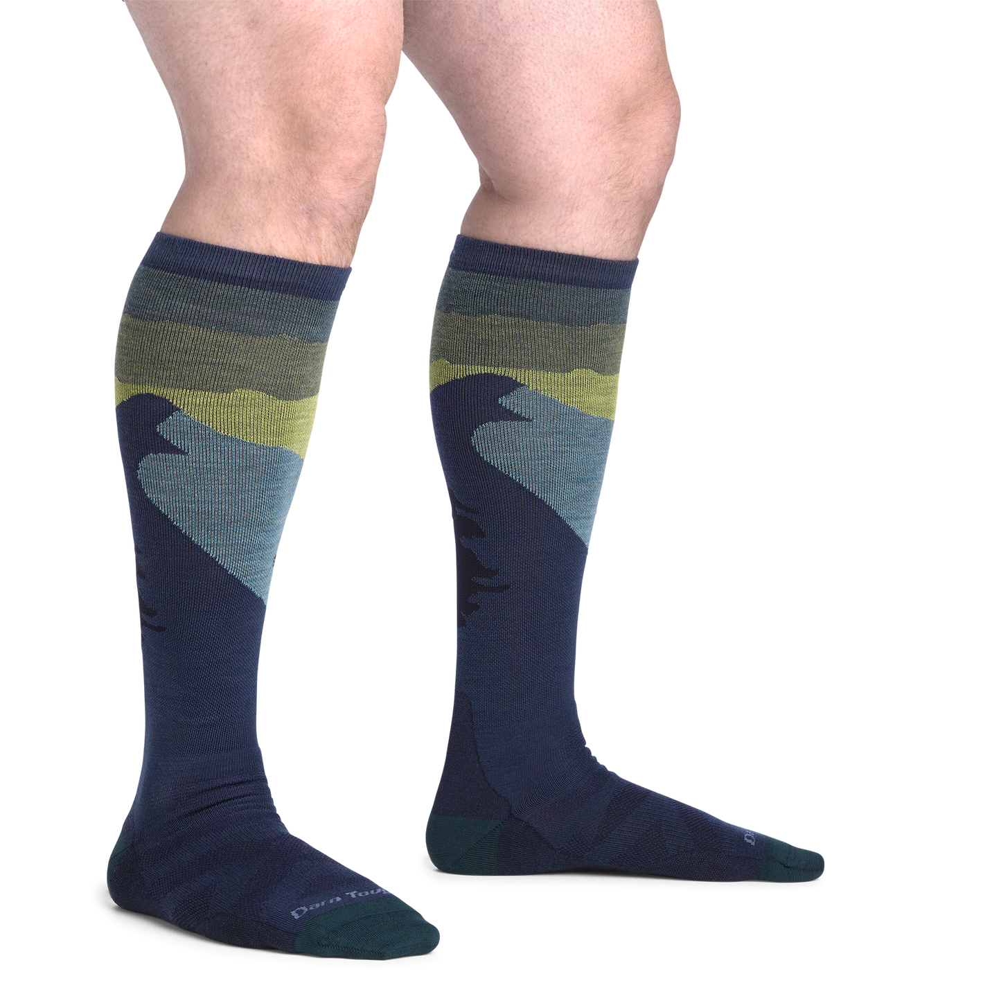 Darn Tough Men's Solstice Over-the-Calf Lightweight Ski & Snowboard Socks
