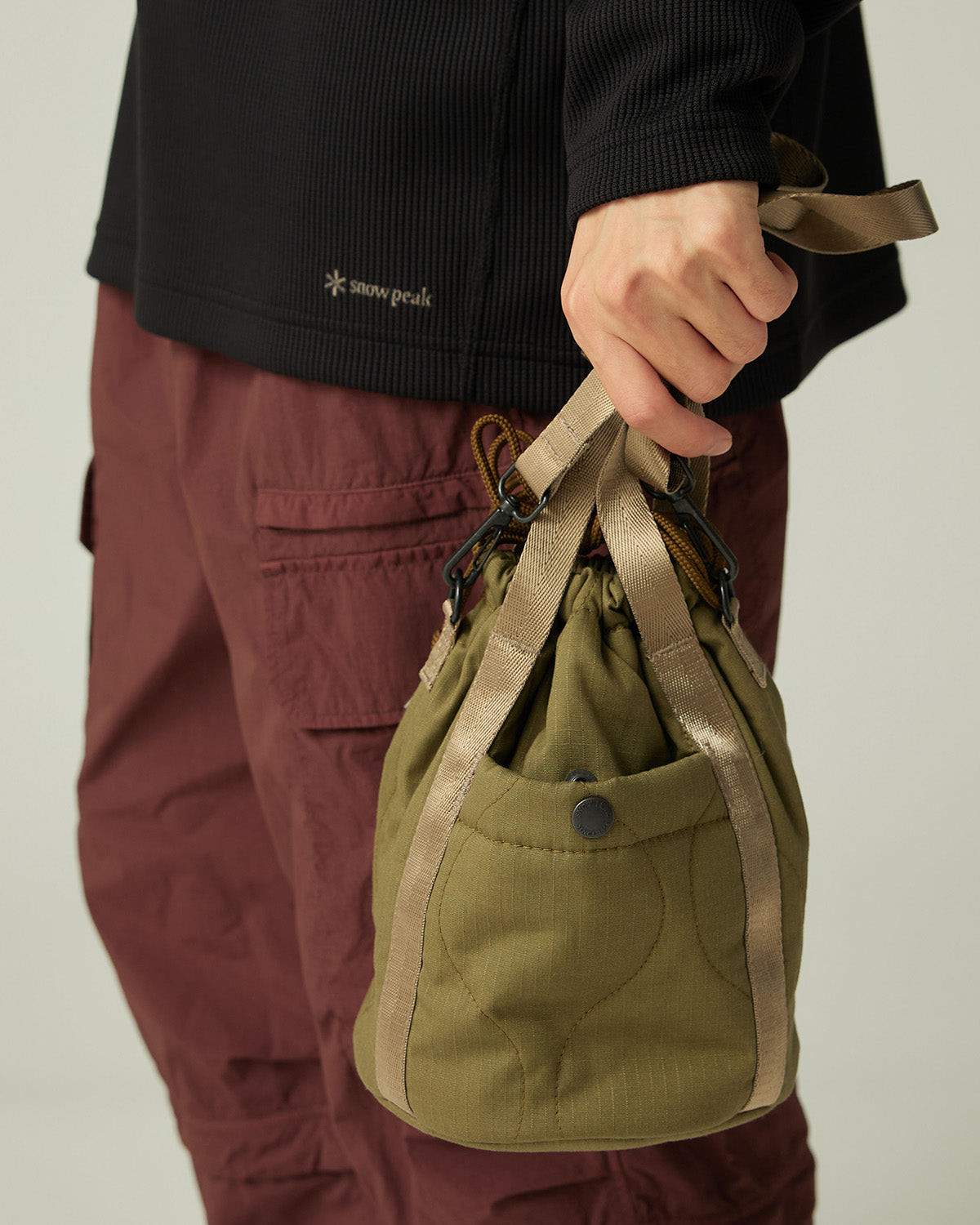 Snow Peak Quilted Ripstop Pouch