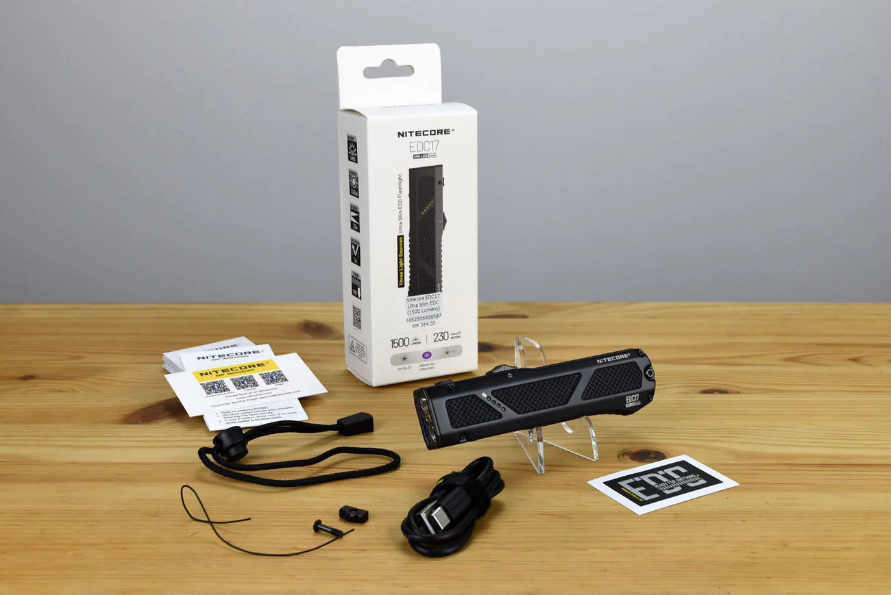 Nitecore EDC17 1500L Flashlight
