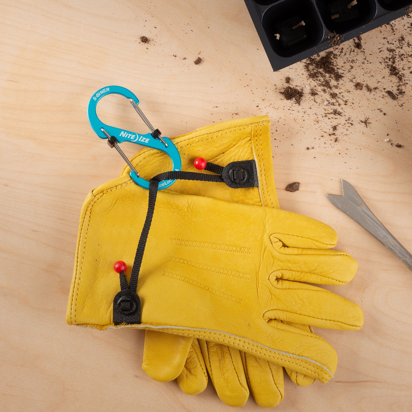 Nite Ize S-Biner Slidelock Aluminium #4 (Blue) LSBA4-03- R6