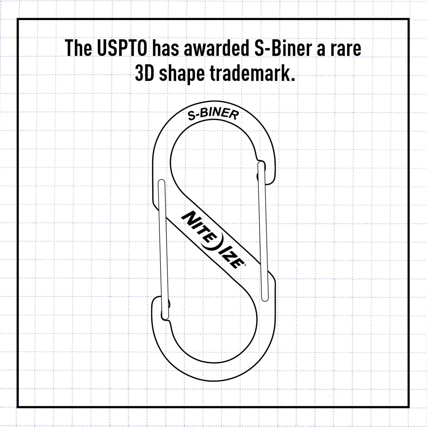 Nite Ize S-Biner Slidelock SS #4 (Black) LSB4-01- R3