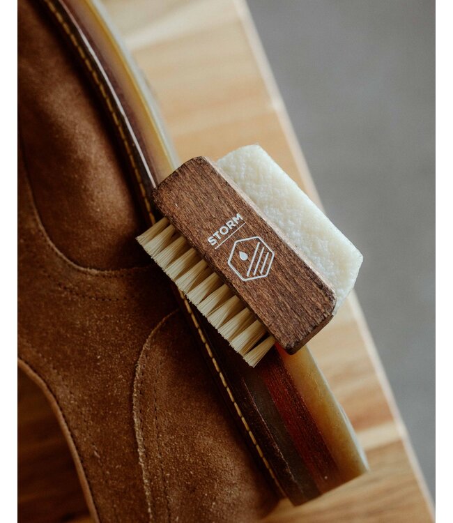 Storm Suede & Crepe Brush