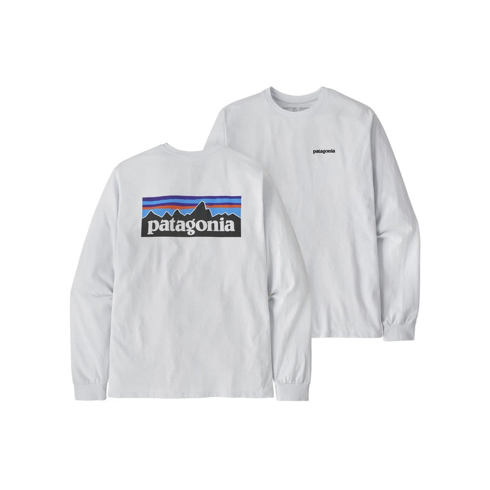 Patagonia Men's Long-Sleeved P-6 Logo Responsibili-Tee