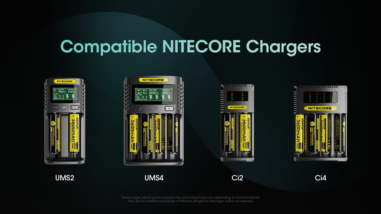 Nitecore NL1836R 18650 3600MAH USB-C Battery