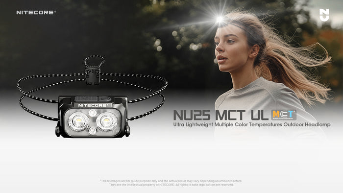 Nitecore NU25 MCT UL 400L Headlamp