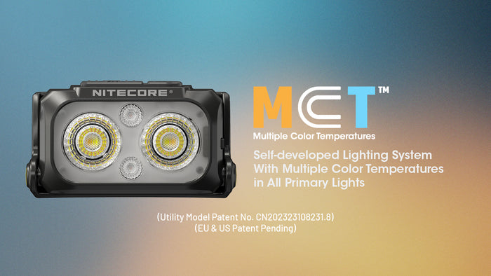 Nitecore NU25 MCT UL 400L Headlamp