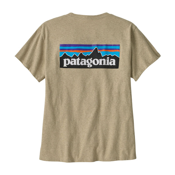 Logo P-6 Wanita Patagonia Responsibili- Tee