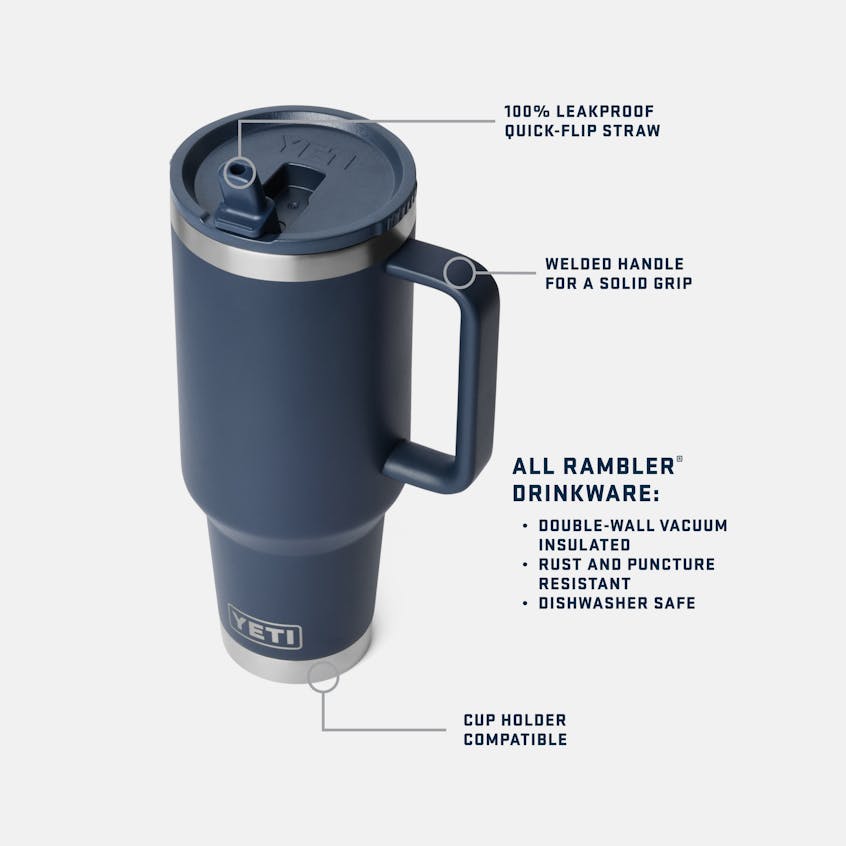 Yeti Rambler 40oz Travel STR Mug