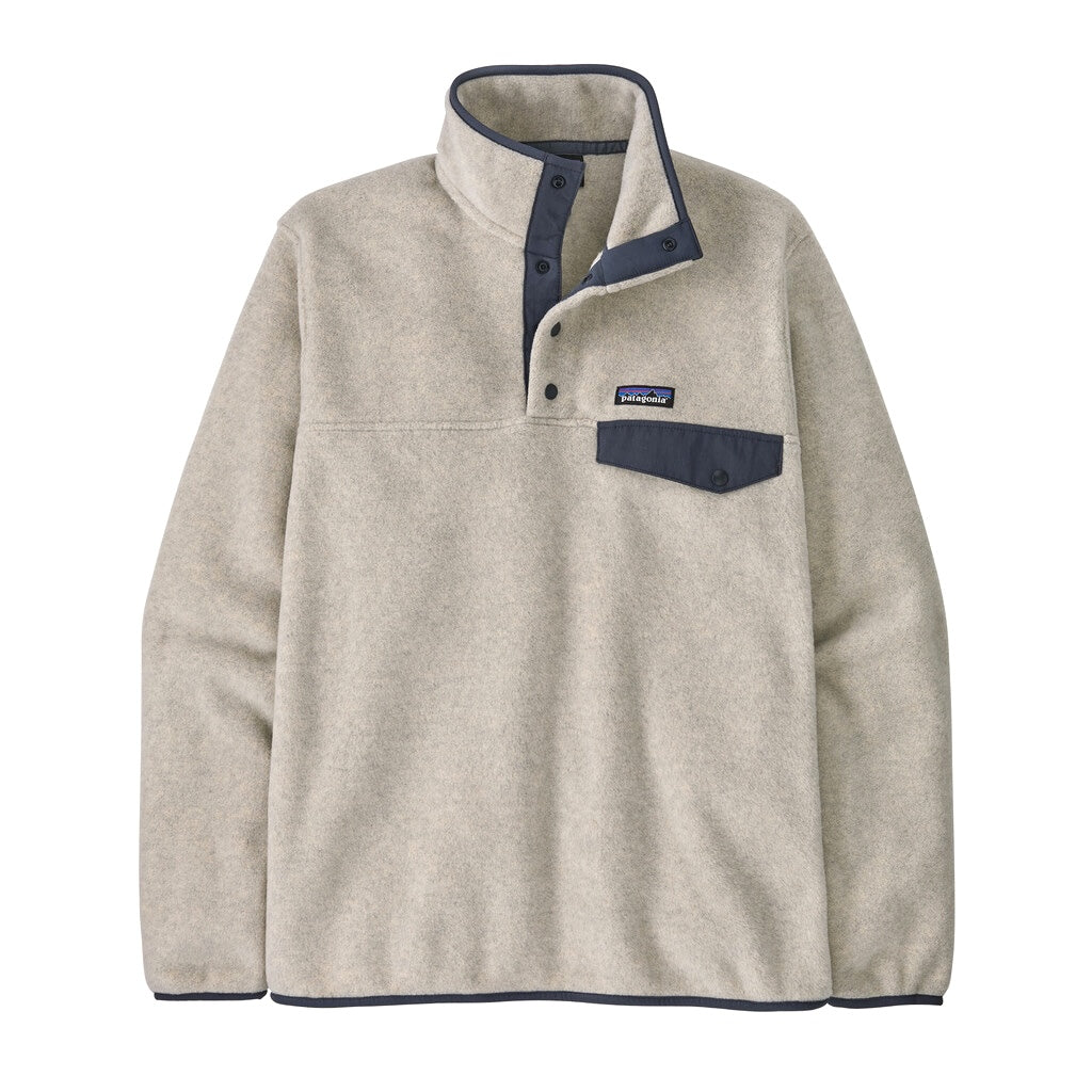 Pullover Bulu Synchilla Snap-T Ringan Patagonia Lelaki 