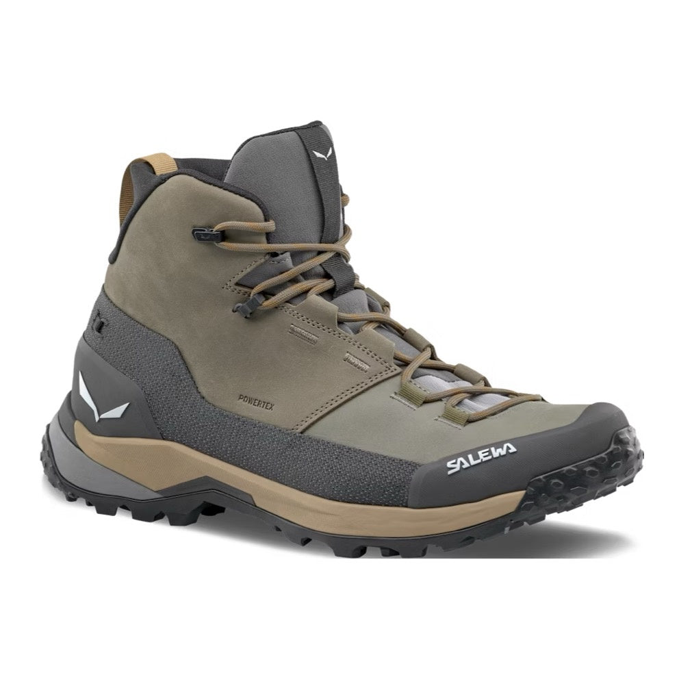 Salewa Puez Leather Mid Powertex Shoe Men