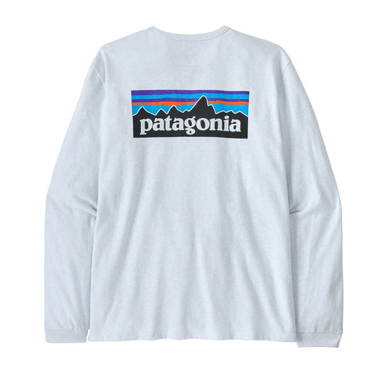 Logo Responsibili-Tee P-6 Lengan Panjang Wanita Patagonia 