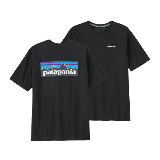 Logo P-6 Patagonia Lelaki Responsibili-Tee