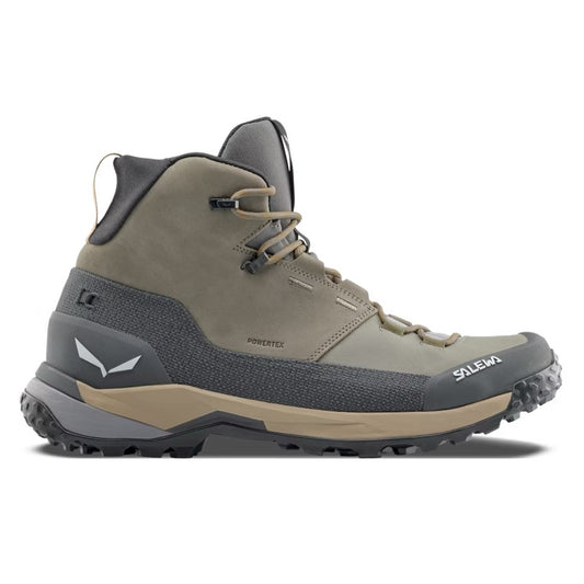 Salewa Puez Leather Mid Powertex Kasut Lelaki