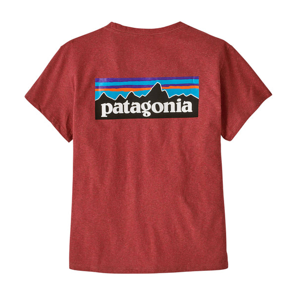 Logo P-6 Wanita Patagonia Responsibili- Tee
