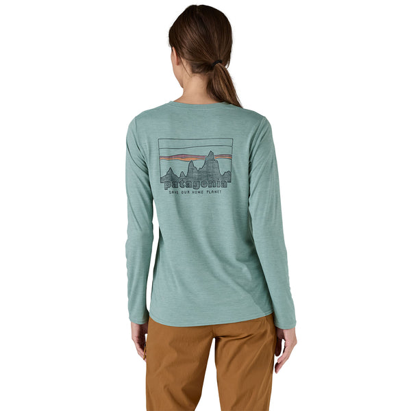 Patagonia Women's L/S Cap Cool Daily Graphic Shirt