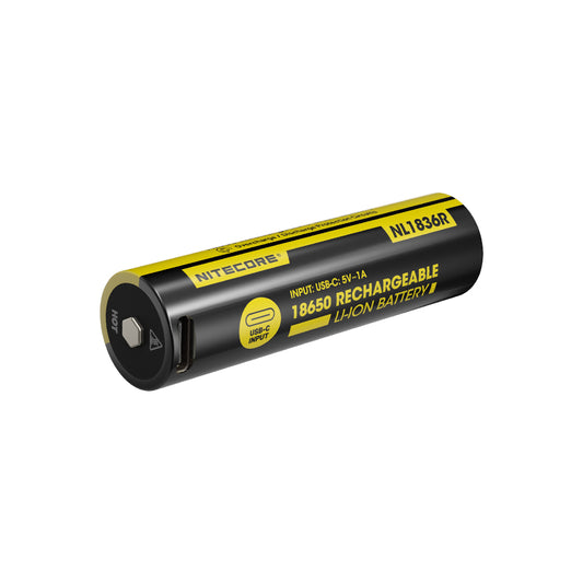 Nitecore NL1836R 18650 3600MAH USB-C Battery