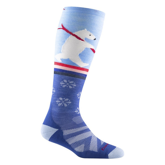 Ski &amp; Sarung Kaki Snowboard Darn Tough Wanita Due North Over-the-Calf Midweight