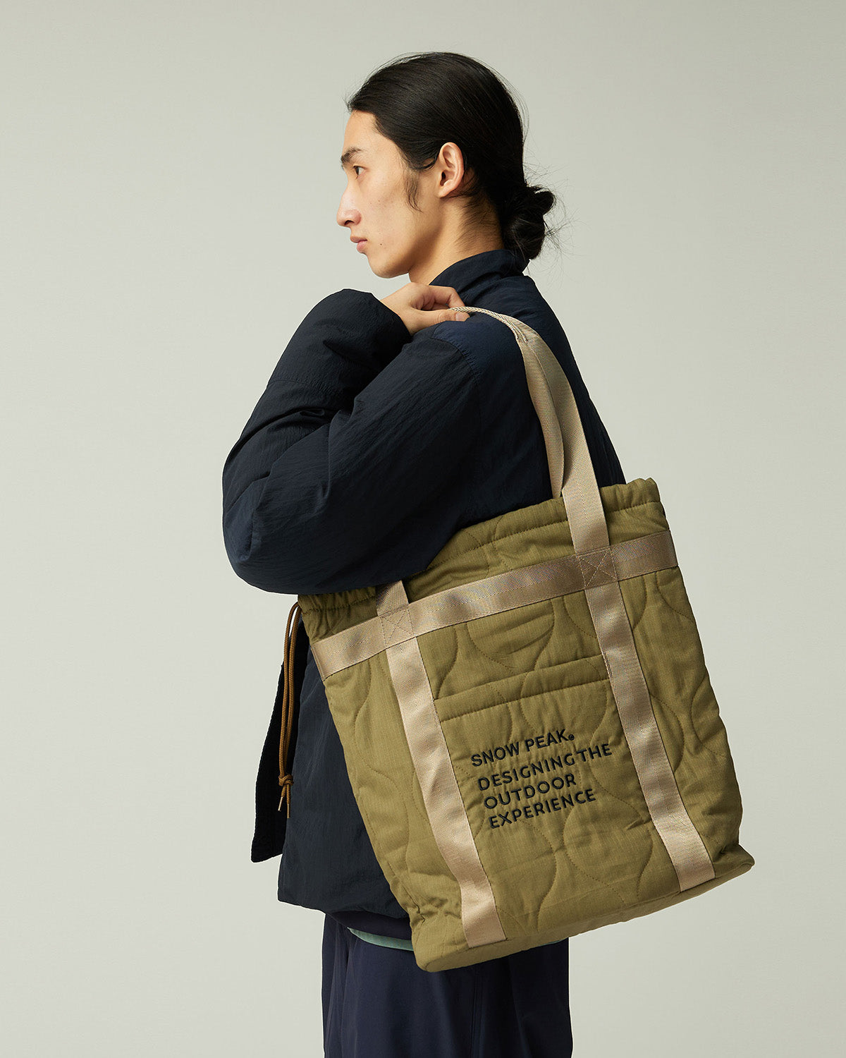 Snow Peak Quilted Ripstop Tote