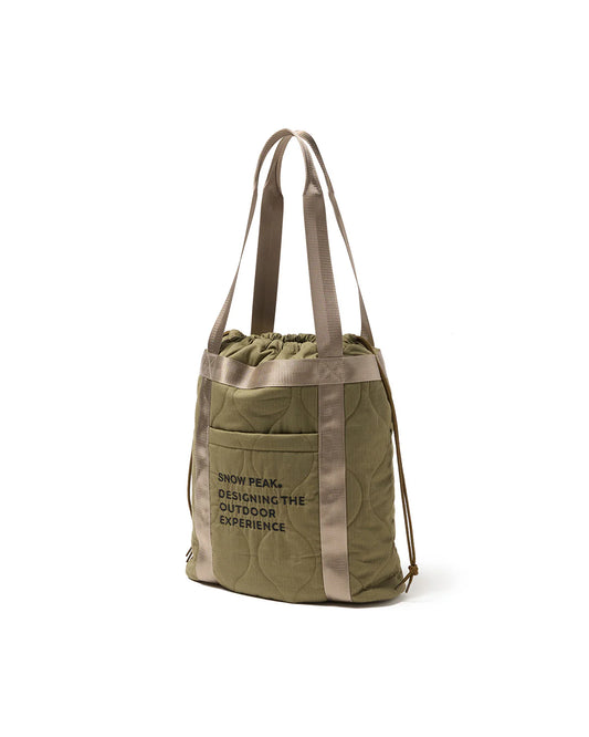 Snow Peak Quilted Ripstop Tote
