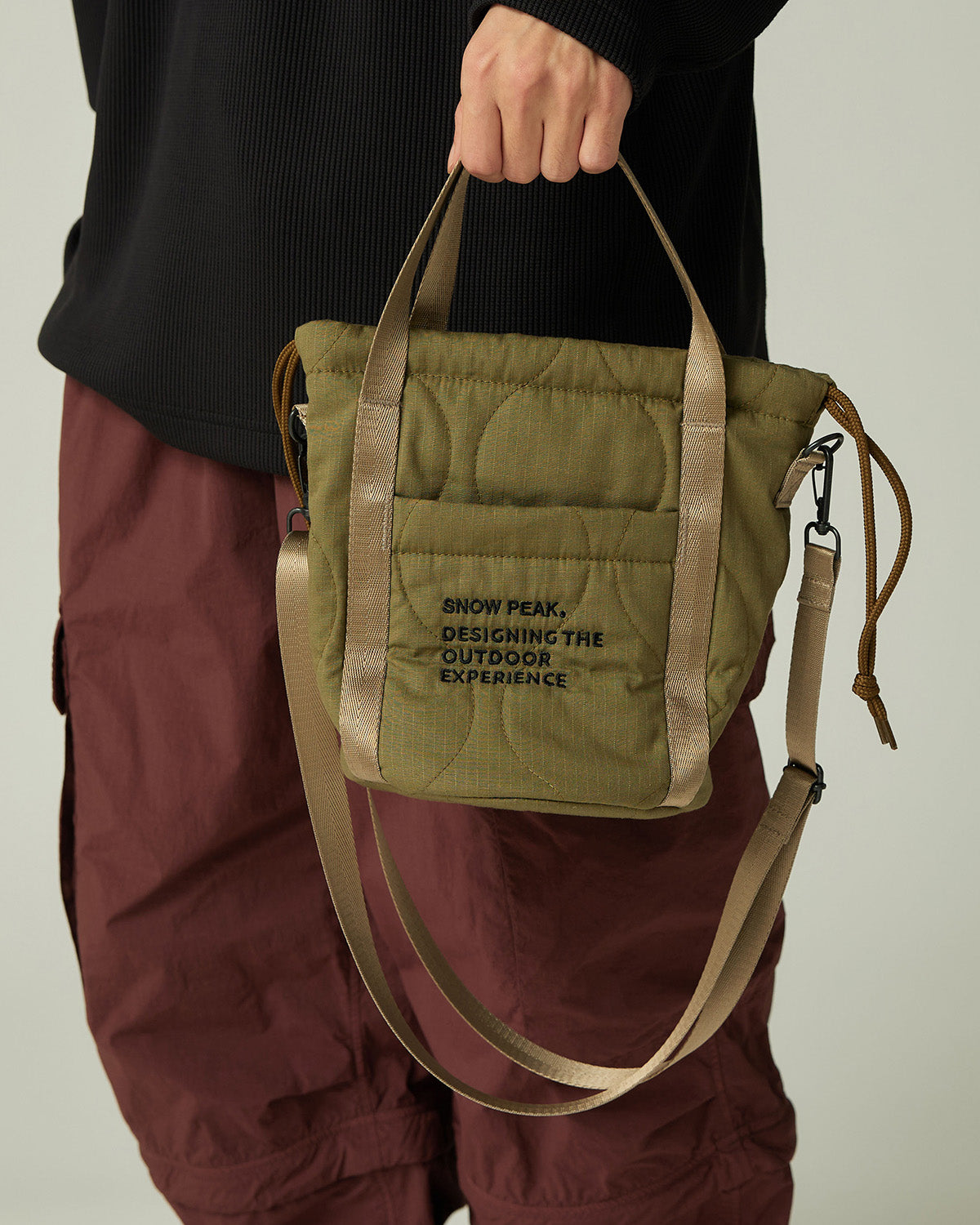 Snow Peak Quilted Ripstop Pouch