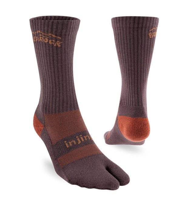 Bedrock Performance Split-Toe Socks Crew