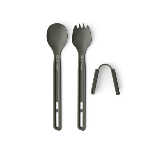 Sea to Summit Frontier UL Cutlery Set [2pc] Long Handle Spoon and Spork