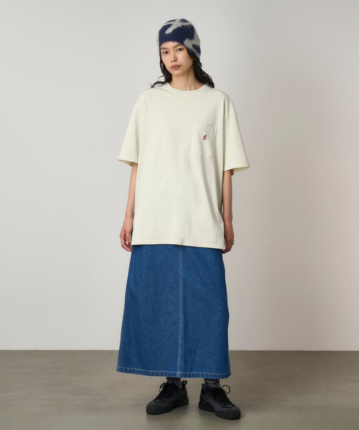 Gramicci One Point Tee Pigmen Dicelup