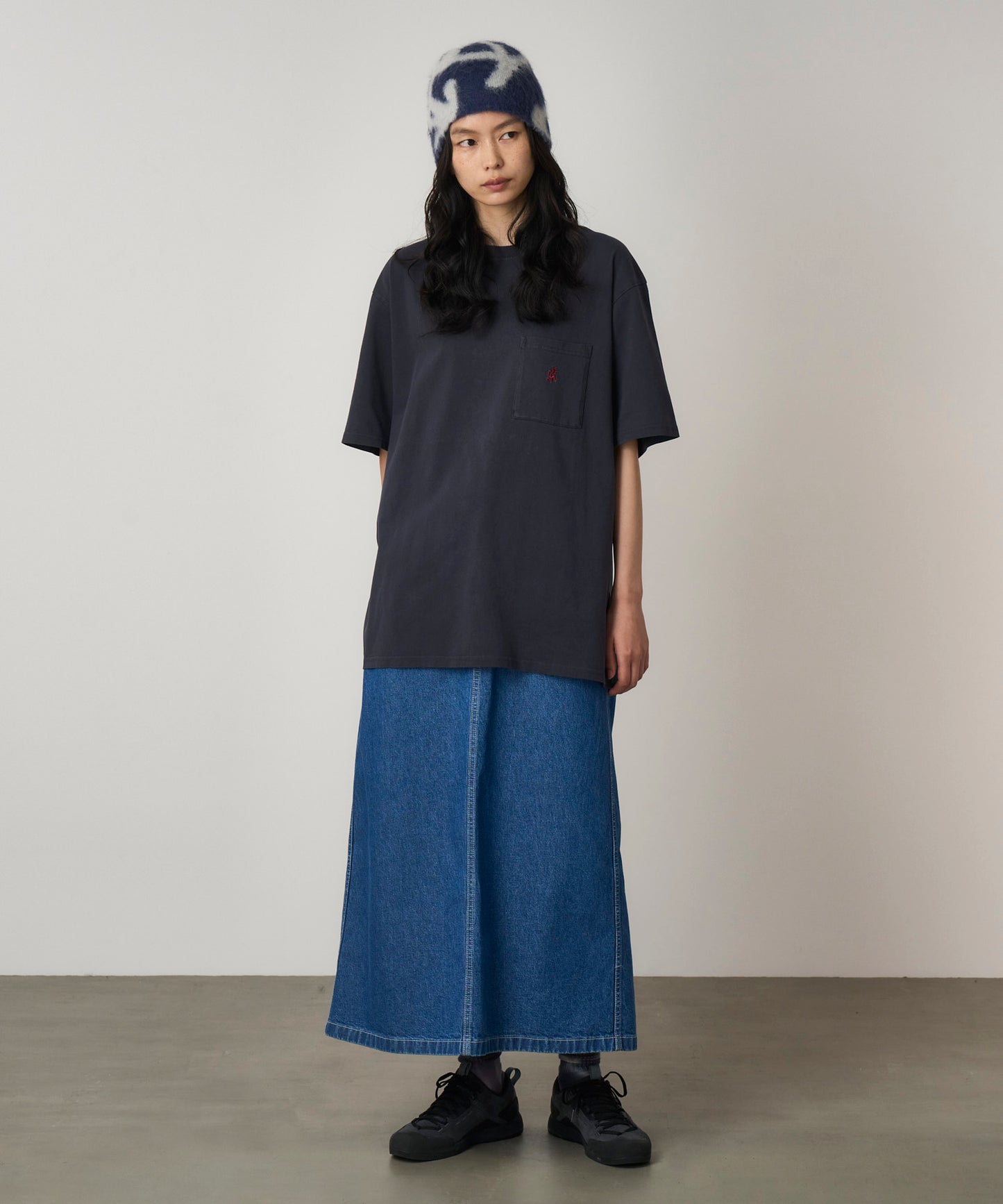 Gramicci One Point Tee Pigmen Dicelup