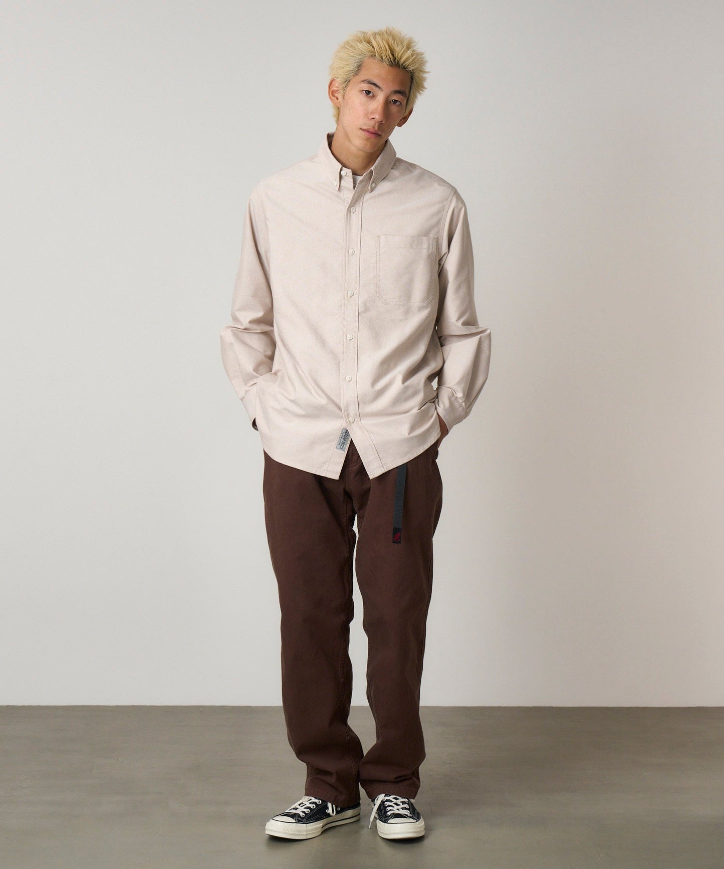 Baju Gramicci Oxford Button Down Stance