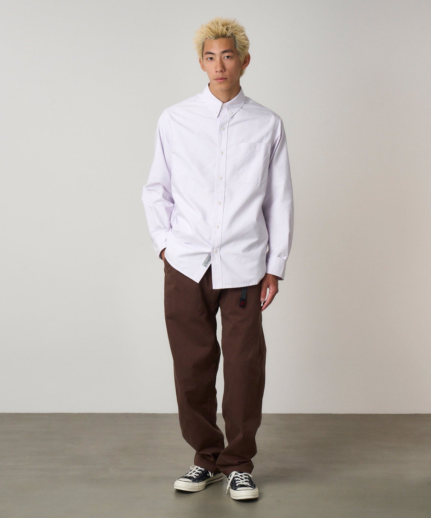 Baju Gramicci Oxford Button Down Stance