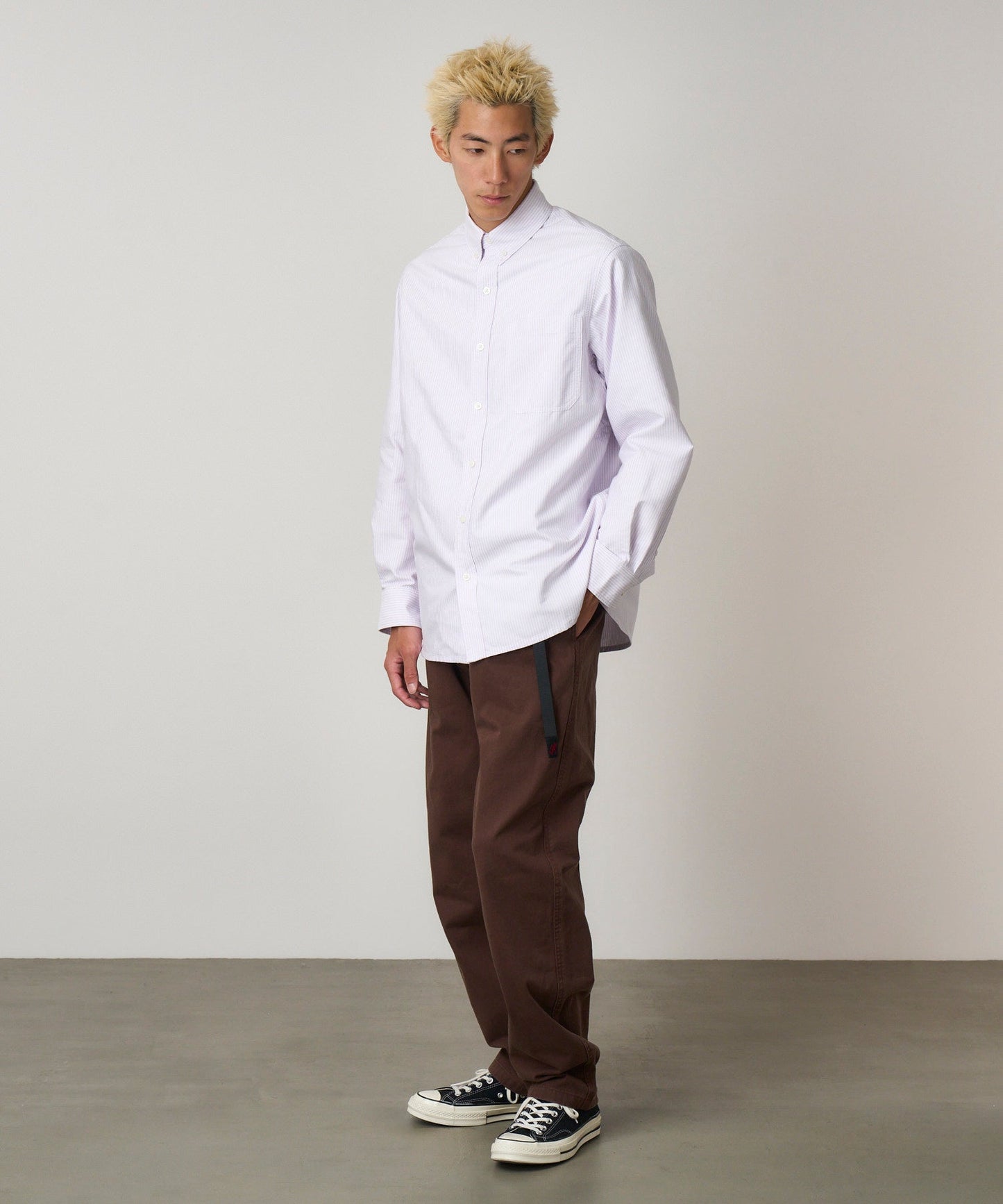 Baju Gramicci Oxford Button Down Stance