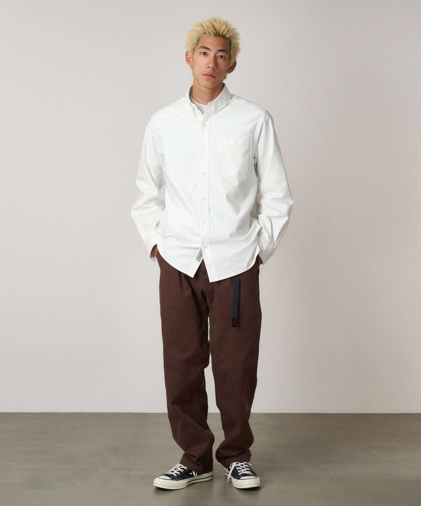 Baju Gramicci Oxford Button Down Stance