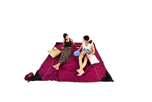Ticket To The Moon Beach Blanket