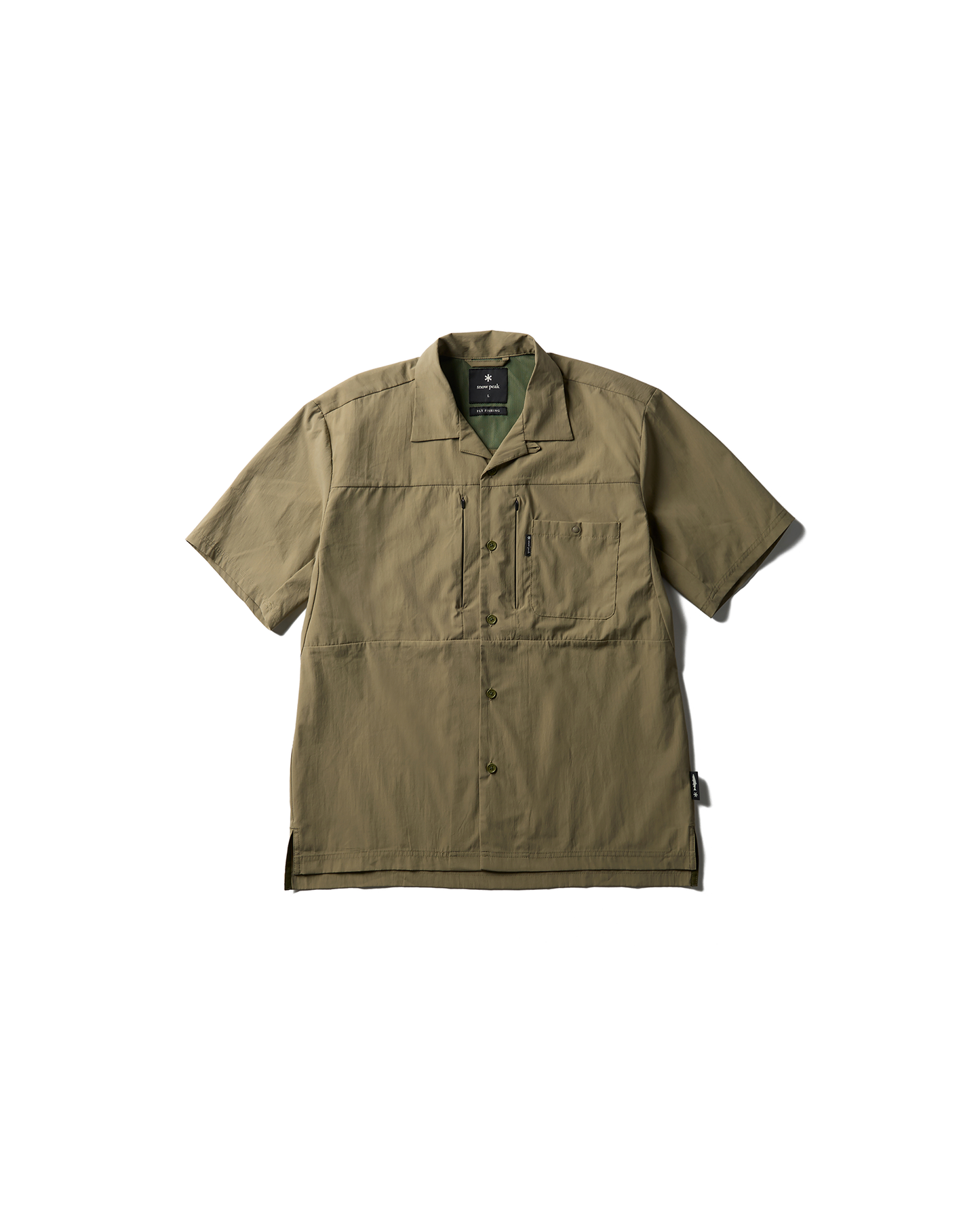 Snow Peak Stream Field Stretch Dry S/S Shirt