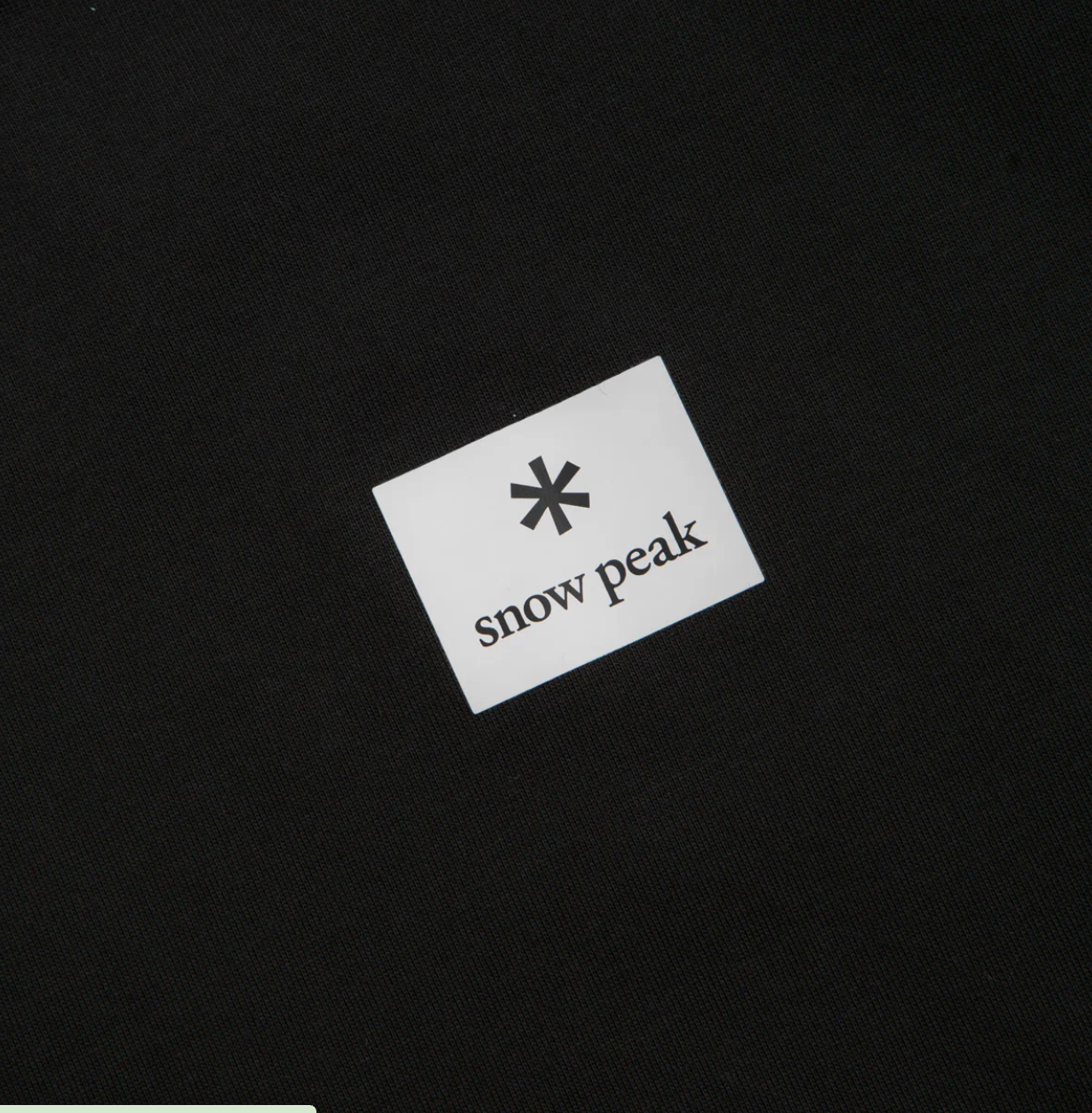 Snow Peak New Standard Square Logo T-Shirt