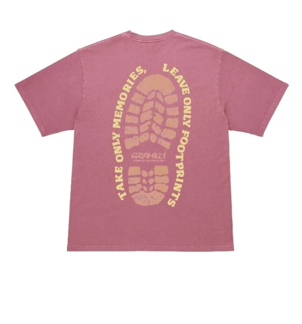 Gramicci Footprints Tee Pigment Dyed