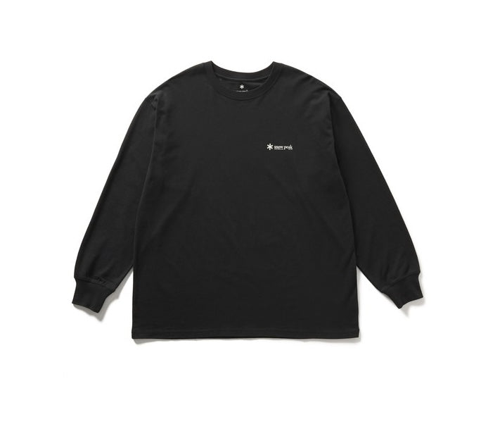 Snow Peak Soft Cotton Relaxed Logo L/S T-Shirt
