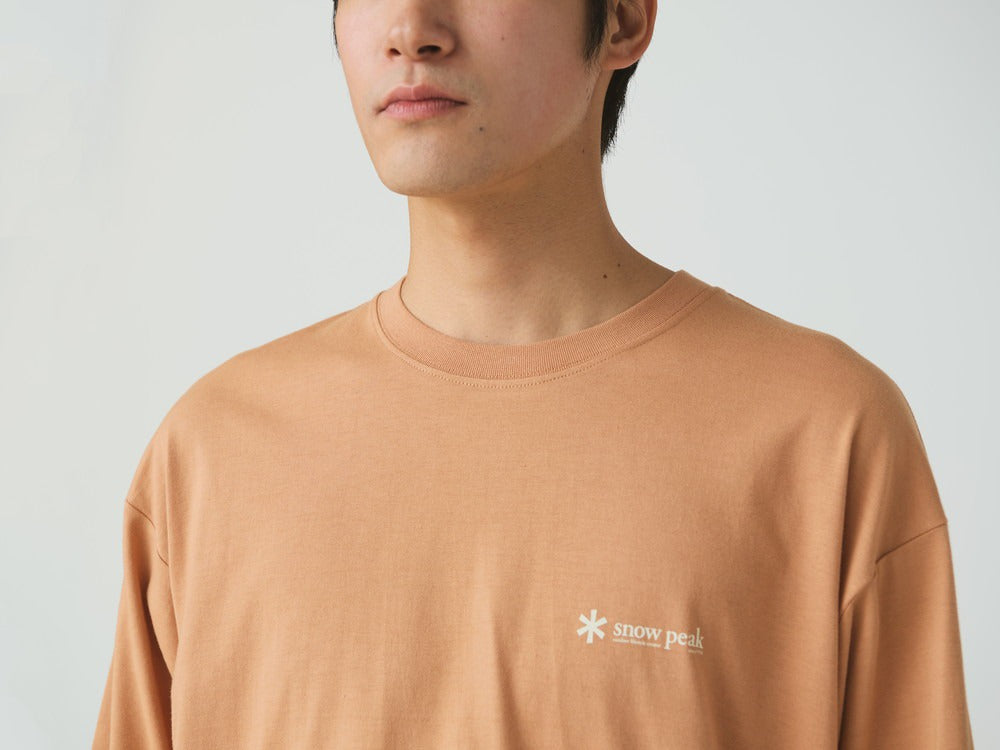 Snow Peak Soft Cotton Relaxed Logo L/S T-Shirt