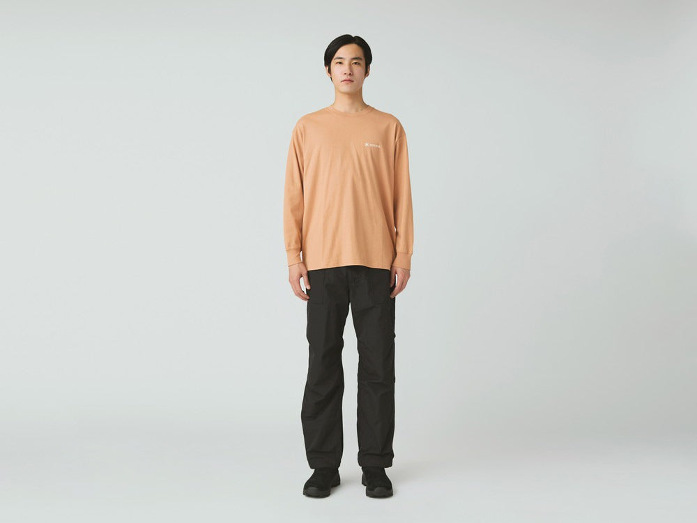 Snow Peak Soft Cotton Relaxed Logo L/S T-Shirt