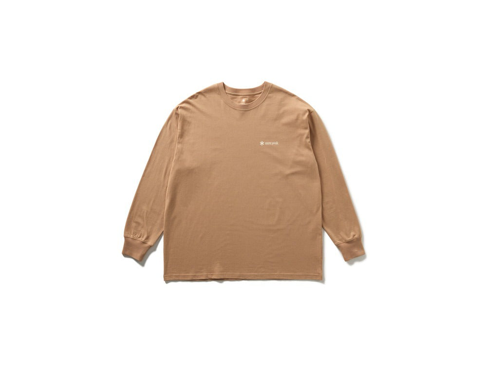Snow Peak Soft Cotton Relaxed Logo L/S T-Shirt