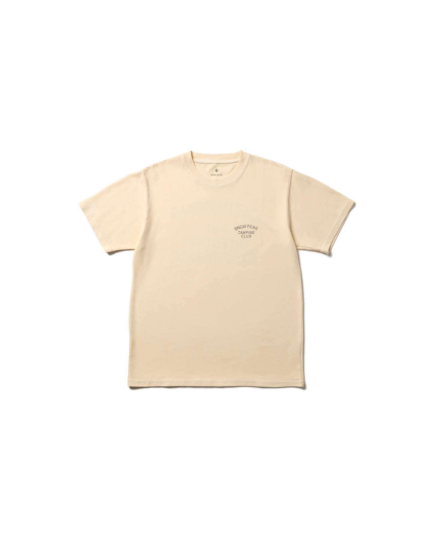 Snow Peak Recycled Cotton Dyed T-Shirt SPC