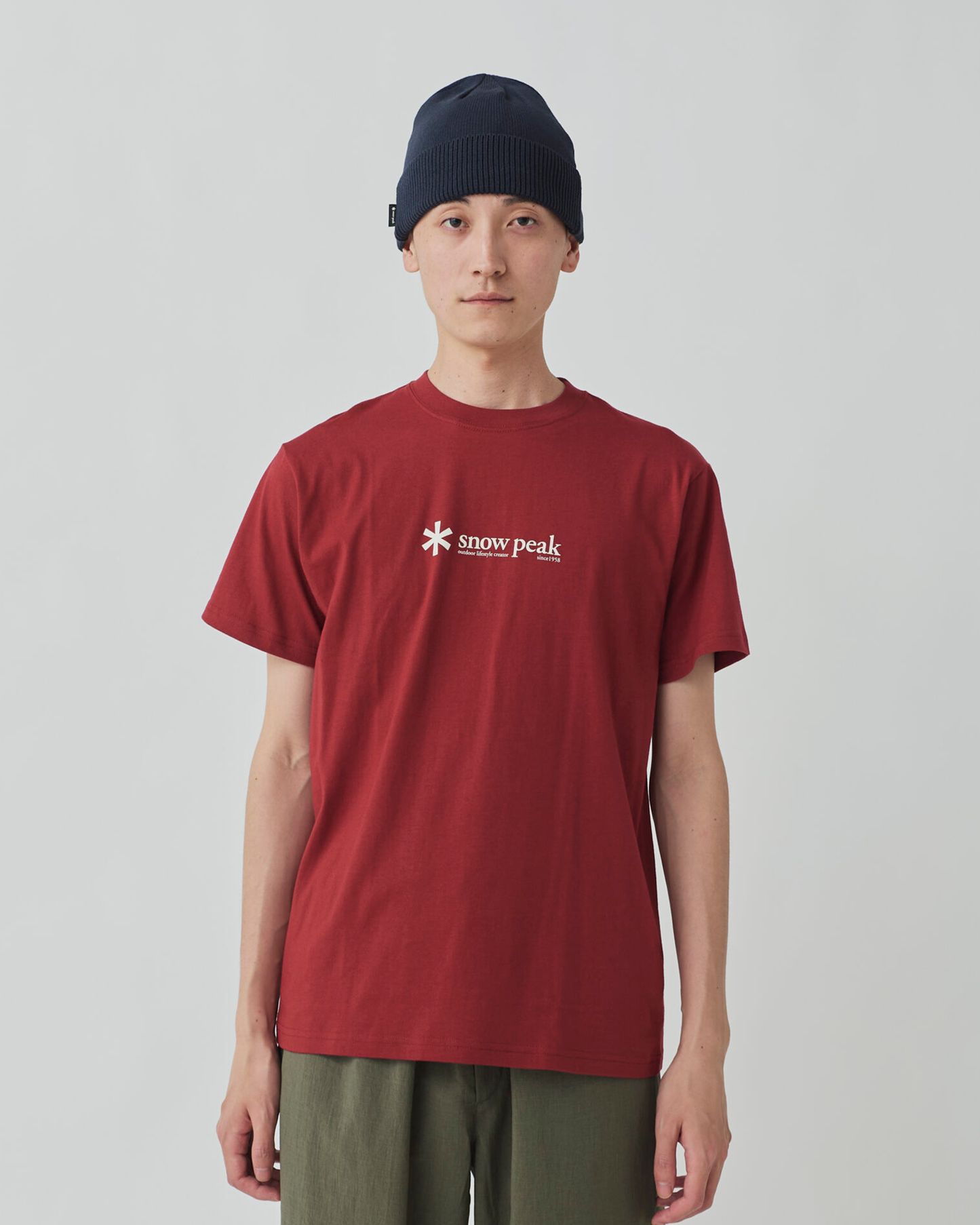 Snow Peak Soft Cotton Logo Short Sleeve T