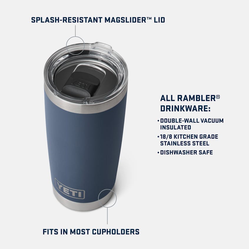 Yeti Rambler 20oz Tumbler MS